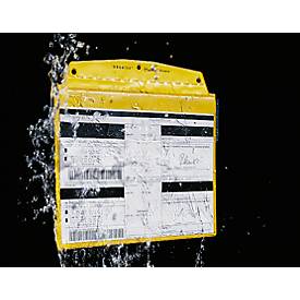 Orgatex Sichttaschen, A5 hoch, gelb, 50 St.