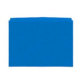 Orgatex Sichttaschen, A5 quer, blau, 50 St.