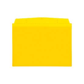 Orgatex-Sichttaschen, A6 quer, gelb, 10 St.