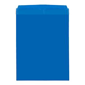 Orgatex Sichttaschen, m. Klappe, A4 hoch, blau, 10 St.