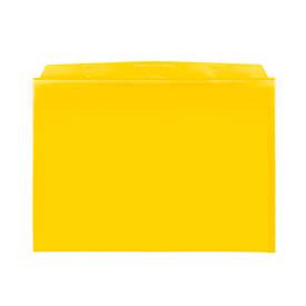 Orgatex Sichttaschen, m. Klappe, A5 quer, gelb, 10 St.