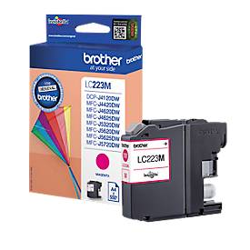 Original Brother Tintenpatrone LC-223M, Einzelpack, magenta