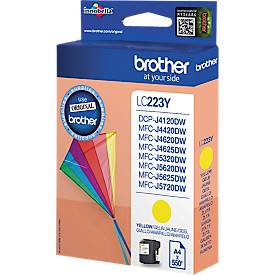 Original Brother Tintenpatrone LC-223Y, Einzelpack, gelb
