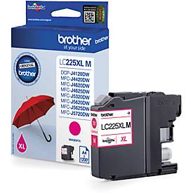 Original Brother Tintenpatrone LC-225XLM, Einzelpack, magenta