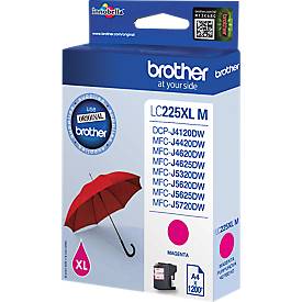 Original Brother Tintenpatrone LC-225XLM, Einzelpack, magenta