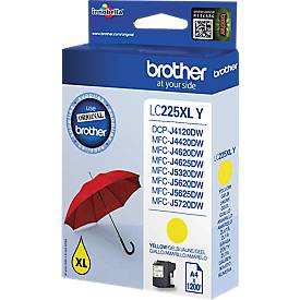 Original Brother Tintenpatrone LC-225XLY, Einzelpack, gelb