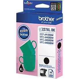 Original Brother Tintenpatrone LC-227XLBK, Einzelpack, schwarz