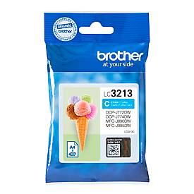 Original Brother Tintenpatrone LC-3213C, Einzelpack, cyan