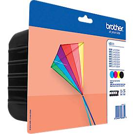 Original Brother Tintenpatronen LC-223 CMYK, Mixpack, cyan, magenta, gelb, schwarz