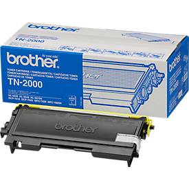 Original Brother Toner TN-2000, Einzelpack, schwarz