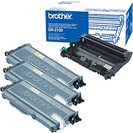 Original Brother Toner TN-2120, Doppelpack, schwarz