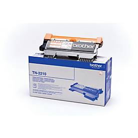 Original Brother Toner TN-2210, Doppelpack, schwarz