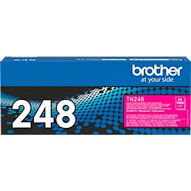 Original Brother Toner TN-248M, bis zu 1000 A4-Seiten, magenta