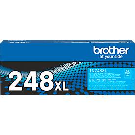 Original Brother Toner TN-248XLC, bis zu 2300 A4-Seiten, cyan