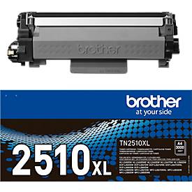 Original Brother Toner TN-2510XL, bis zu 3000 A4-Seiten, schwarz