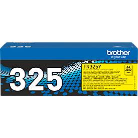 Original Brother Toner TN-325Y, Einzelpack, gelb