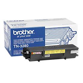 Original Brother Toner TN-3280, Einzelpack, schwarz