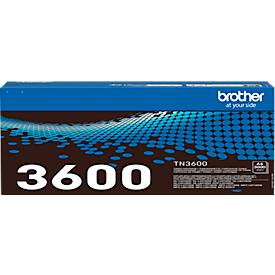 Original Brother Toner TN-3600, bis zu 3000 A4-Seiten, schwarz