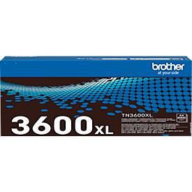 Original Brother Toner TN-3600XL, bis zu 6000 A4-Seiten, schwarz