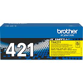 Original Brother Toner TN-421Y, Einzelpack, gelb