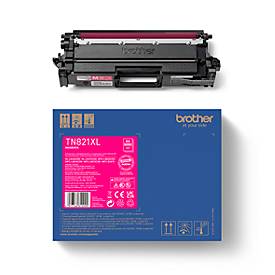 Original Brother Toner TN-821XLM, Einzelpack, magenta