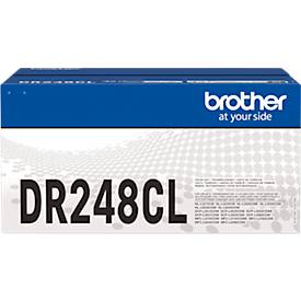 Original Brother Trommelmodul DR248CL, 4-teilig, ohne Toner, bis zu 30000 Seiten, CMYK