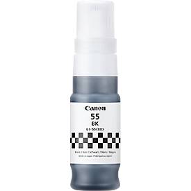Original Canon Tintenflasche GI-55 BK (6292C001), 70 ml, bis zu 3000 Seiten, schwarz