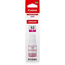 Original Canon Tintenflasche GI-55 M (6290C001), 40 ml, bis zu 3000 Seiten, magenta