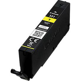 Original Canon Tintenpatrone CLI-531Y (6121C001), bis zu 515 Seiten, Einzelpack, gelb