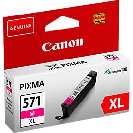 Original Canon Tintenpatrone CLI-571M XL, Einzelpack, magenta