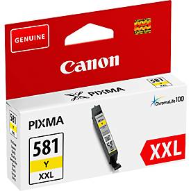 Original Canon Tintenpatrone CLI-581XXL Y, Einzelpack, gelb