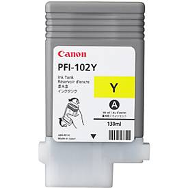 Original Canon Tintenpatrone PFI-102Y, Einzelpack, gelb