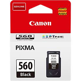 Original Canon Tintenpatrone PG-560, Einzelpack, schwarz