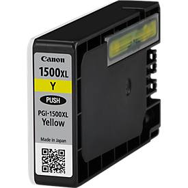 Original Canon Tintenpatrone PGI-1500XL Y, Einzelpack, gelb