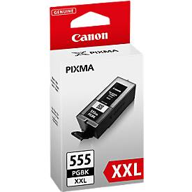 Original Canon Tintenpatrone PGI-555PGBK XXL, Einzelpack, schwarz-pigmentiert