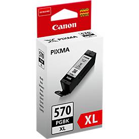 Original Canon Tintenpatrone PGI-570PGBK XL, Einzelpack, schwarz-pigmentiert