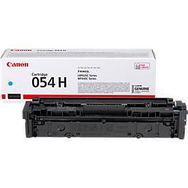 Original Canon Toner 054H, Einzelpack, cyan