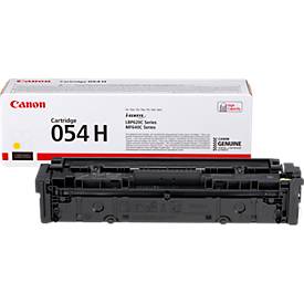 Original Canon Toner 054H, Einzelpack, gelb