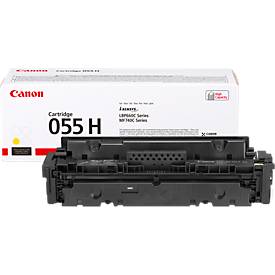 Original Canon Toner 055H, Einzelpack, gelb