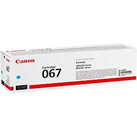 Original Canon Toner 067C, Einzelpack, cyan