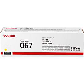 Original Canon Toner 067Y, Einzelpack, gelb