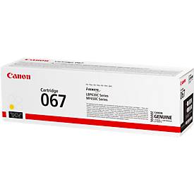 Original Canon Toner 067Y, Einzelpack, gelb