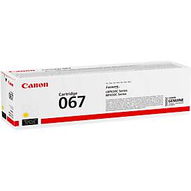 Original Canon Toner 067Y, Einzelpack, gelb