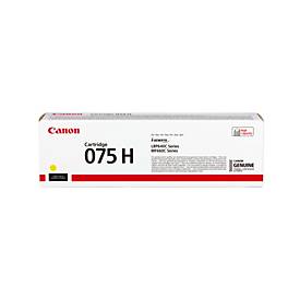 Original Canon Toner 075 H, bis 2500 Seiten, Einzelpack, gelb