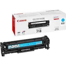 Original Canon Toner 718C, Einzelpack, cyan