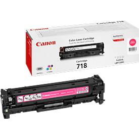 Original Canon Toner 718M, Einzelpack, magenta