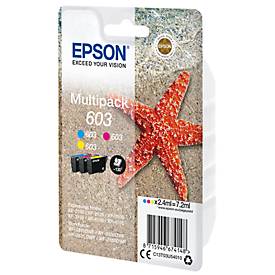 Original Epson Tintenpatrone 603 CMY, Multipack, cyan, magenta, gelb