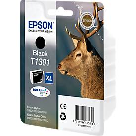 Original Epson Tintenpatrone T1301, Einzelpack, schwarz