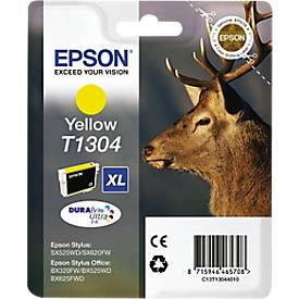 Original Epson Tintenpatrone T1304, Einzelpack, gelb