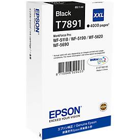 Original Epson Tintenpatrone T7891, Einzelpack, schwarz